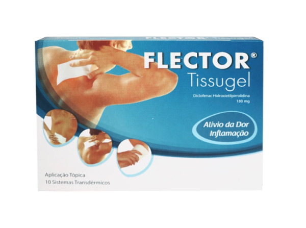 Flector Tissugel, 140 mg (x10 sistemas transdérmicos)