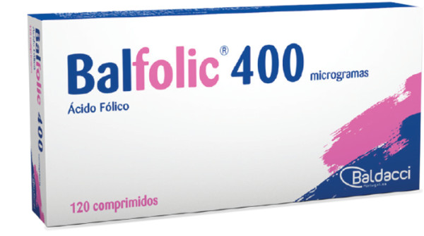 Balfolic, 400mcg (X120 comprimidos)