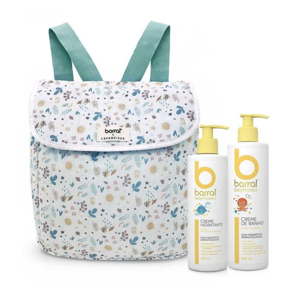 Barral Baby Mochila Creme Banho + Creme Hidratante + Desconto 15%