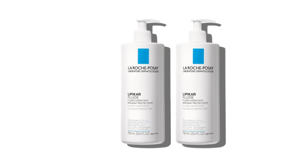 La Roche Posay Lipikar Fluido -  750ml (Pack Duplo)