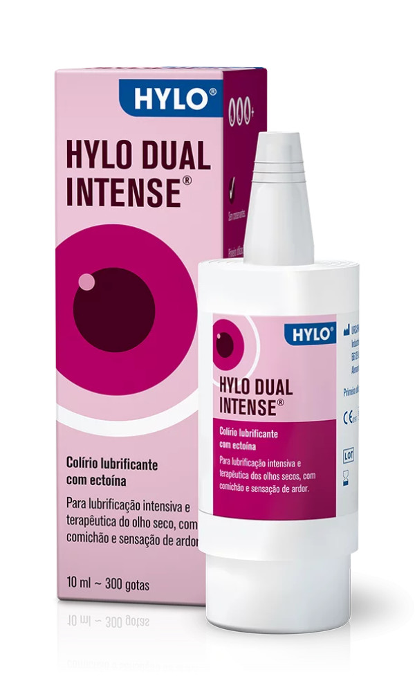Hylo Dual Intense Colírio Lubrificante Olho Seco -10ml