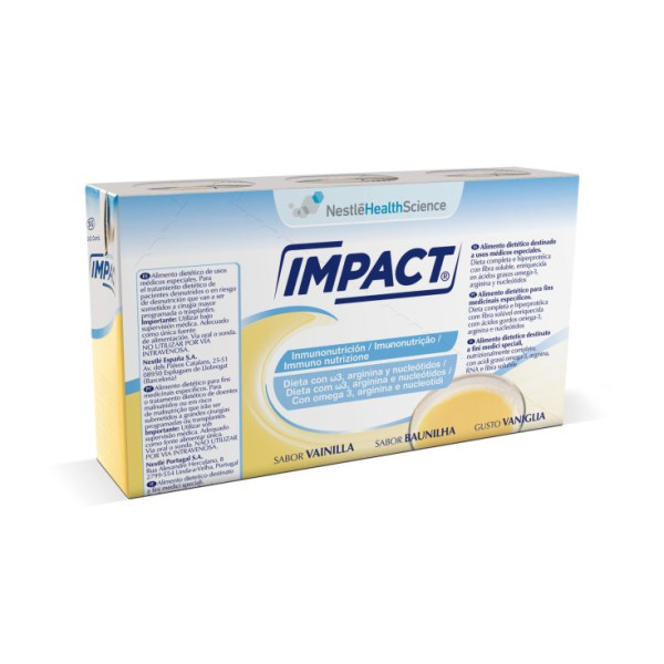 Nestlé Impact Solução Oral_Baunilha - 237ml (x3 unidades)