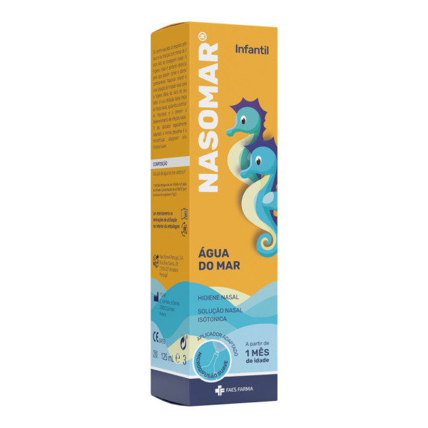 Nasomar Infantil Solução Pulverização Nasal - 125ml