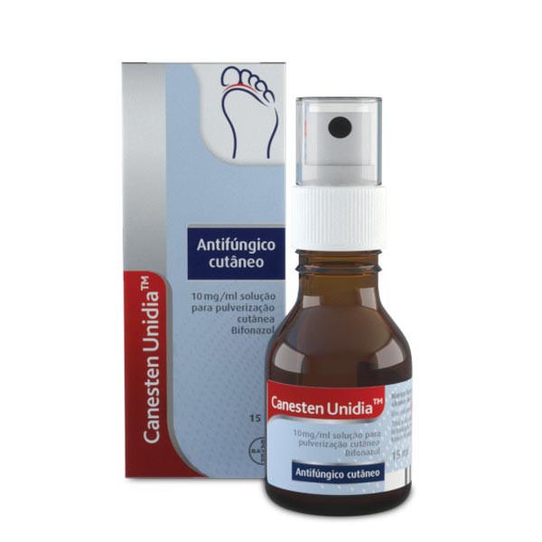 Canesten Unidia, 10 mg/ml solución pulverización cutánea - 15ml