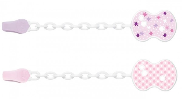 Chicco Clip Cadena Rosa