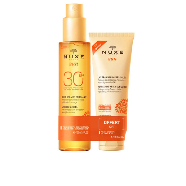 Nuxe Sun Aceite Bronceador Alta Protección SPF30+ - 150ml + Oferta Nuxe Sun Leche Post Solar - 100ml