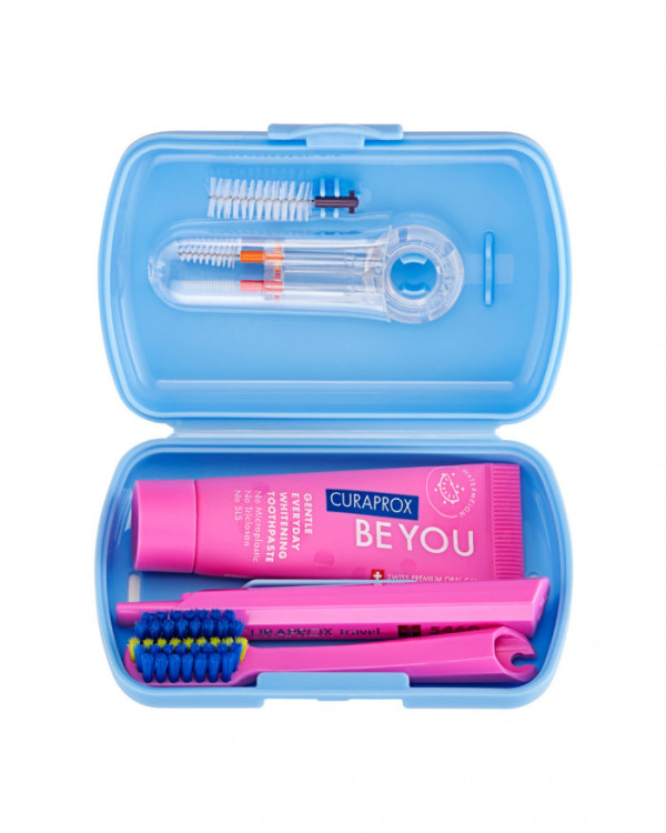 Curaprox Ortho Kit de Viaje Azul