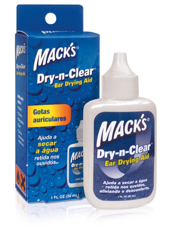Macks Dry N Clear Gotas Limpieza Agua Oídos