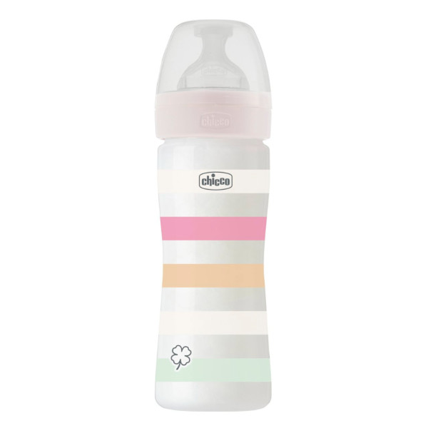 Chicco Biberão Well Being Pp_ Branco_ Fluxo Médio  - 250ml