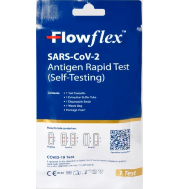 Flowflex Teste Rapido Sars-Cov-2 Ag At
