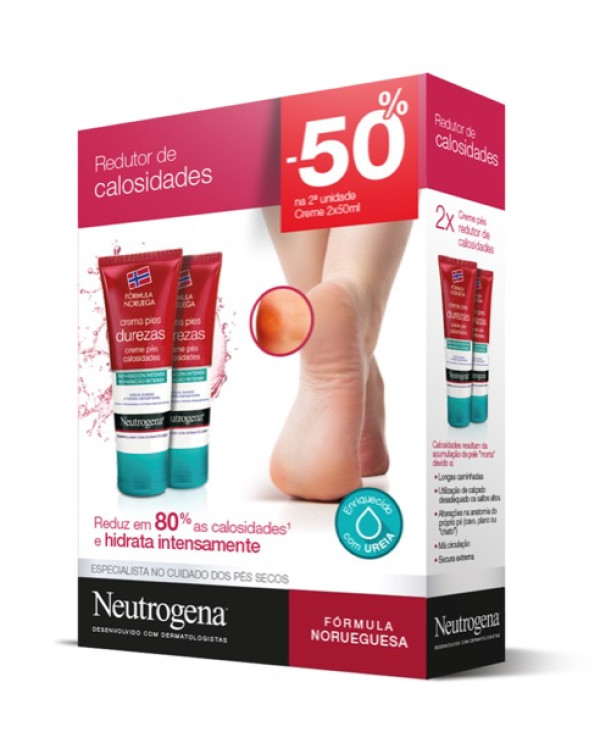 Neutrogena Pés Creme Calosidades - 50ml (Pack Duplo)