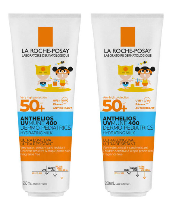 La Roche Posay Anthelios Dermo Pediatrics Leite SPF50+ - 250ml (Pack Duplo)