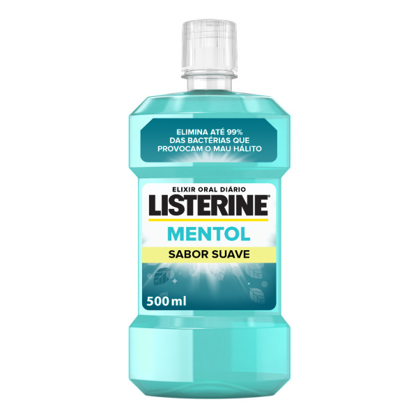 Listerine Elixir Suave Menta - 500ml