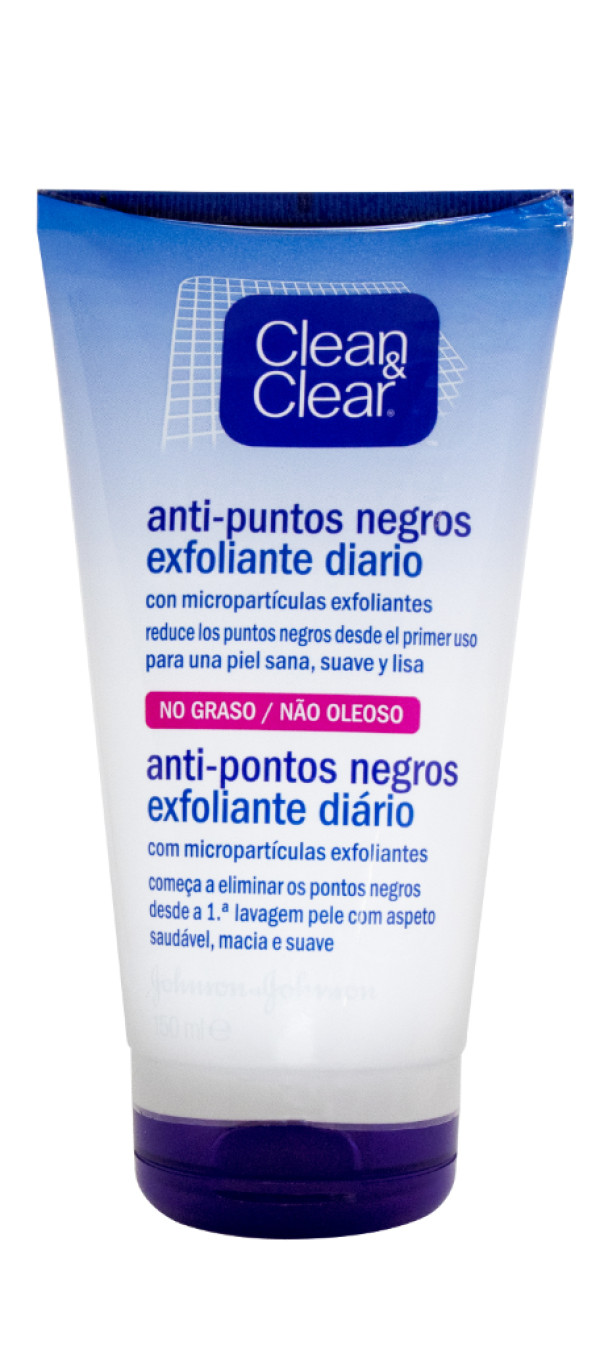 Clean&Clear Gel Facial Exfoliante Puntos Negros - 150ml