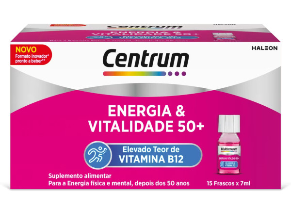 Centrum Energia Vitalidade 50+ -  7ml (x15 unidades)
