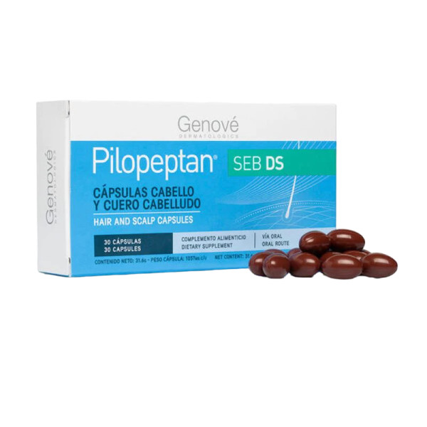Pilopeptan Seb Cabelo Oleoso (x30 cápsulas)