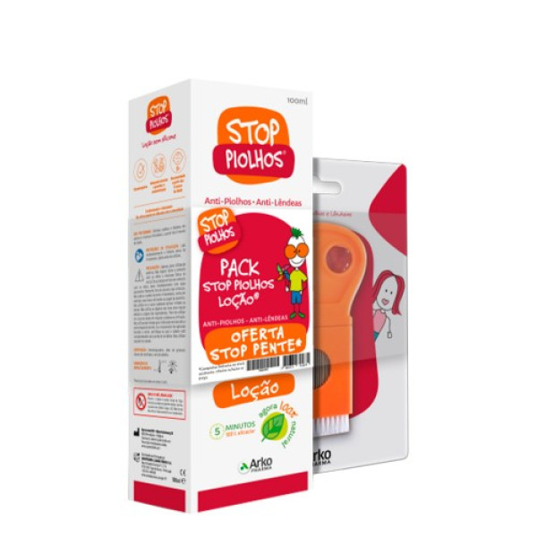 Stop Piolhos Loção - 100ml + Oferta Pente c/ Lupa