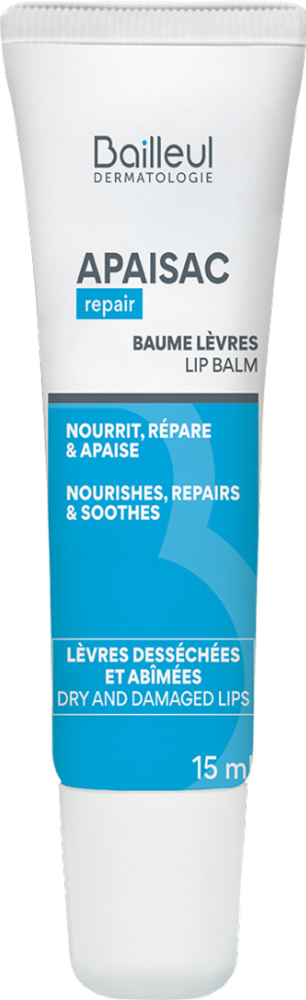 Apaisac Biorga Bálsamo Labial Nutritivo -15ml