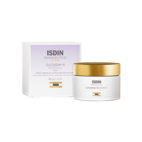 ISDIN Isdinceutics Glicoisdin Crema 15% 50g - Crema efeito peeling facial com ácido glicólico