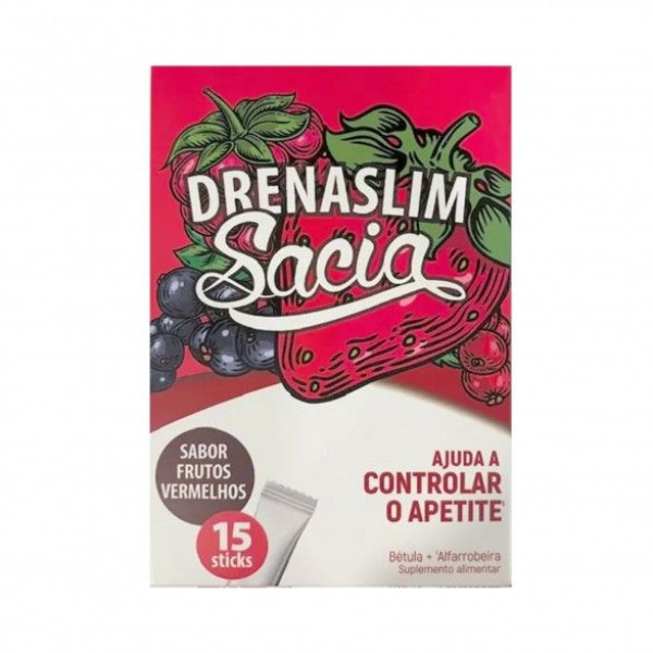 Drenaslim Sacia Frutos Vermelhos  (X15 sticks)