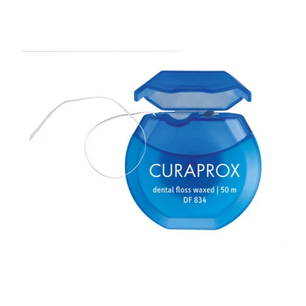 Hilo dental encerado Curaprox Df834 -50M