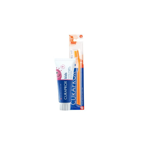 Curaprox Kids Escova + Dentifrico Melância  - 60ml