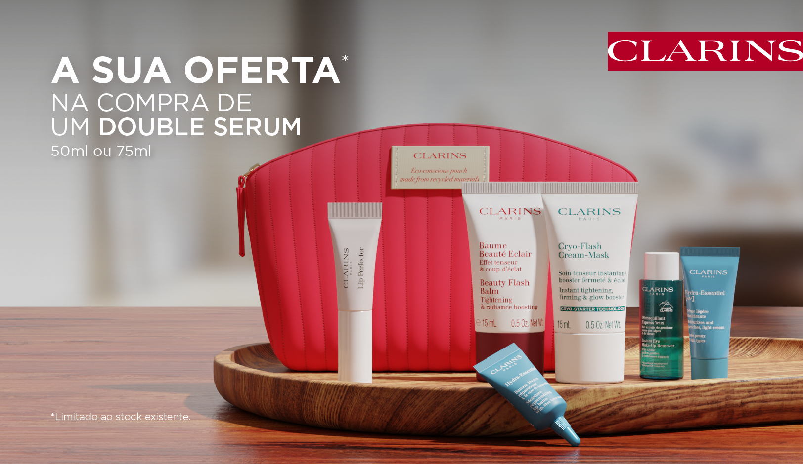 Clarins Lançamento Double Serum