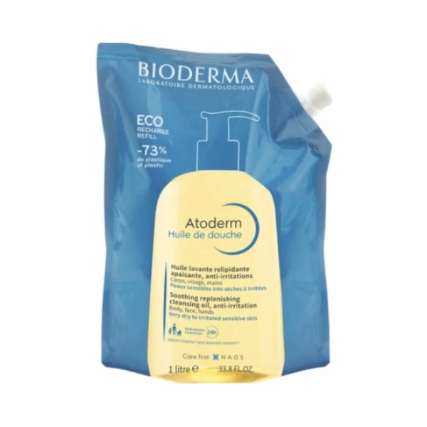 Bioderma Atoderm  Óleo Duche Ecorefill - 1L