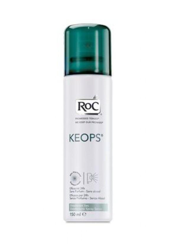 Roc Higiene Deo Keops Vaporizador Seco - 150ml" 

"Roc Higiene Deo Keops Vaporizador Seco - 150ml