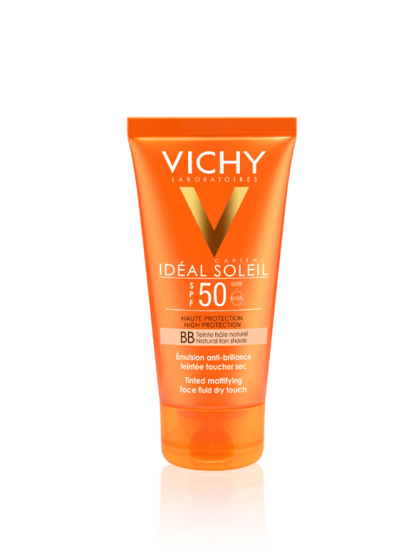 Vichy Capital Soleil Creme c/ Cor Toque Seco SPF50 - 50ml
