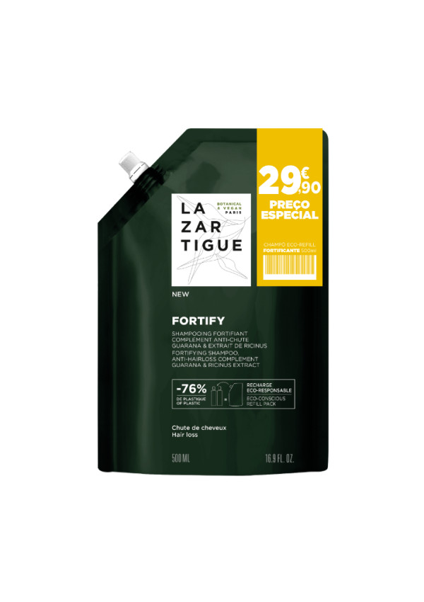 Lazartigue Fortify Champô _ Eco-Refill - 500ml