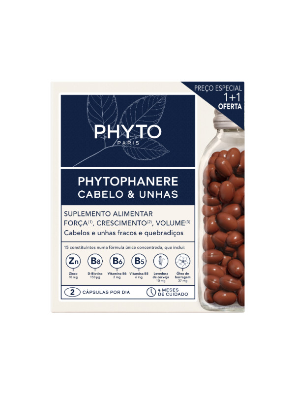 Phytophanere (x120 cápsulas) + Oferta 120 cápsulas (suplemento alimenticio)