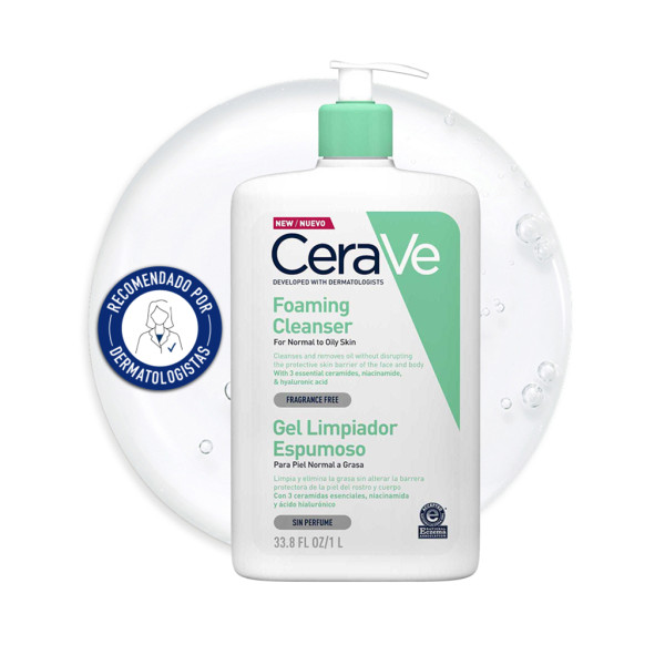 Cerave Gel Espuma Limpiadora - 1000ml