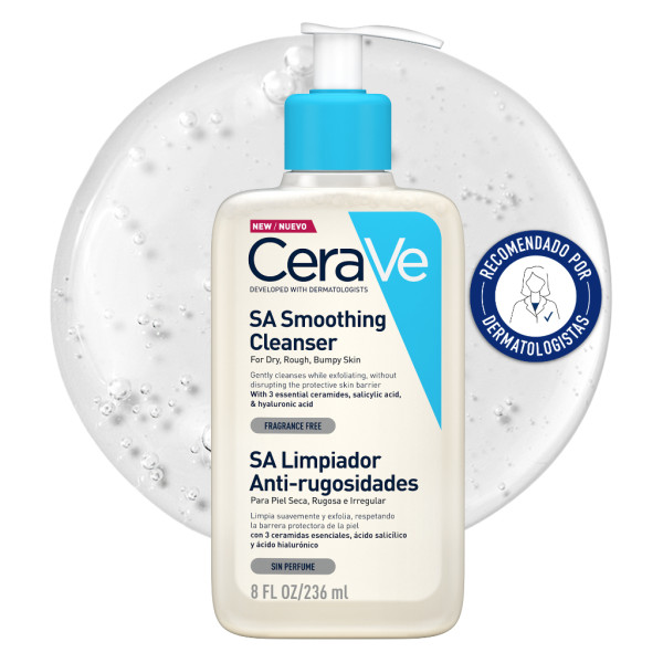 Cerave SA Gel de Limpeza Antirrugosidades - 236ml