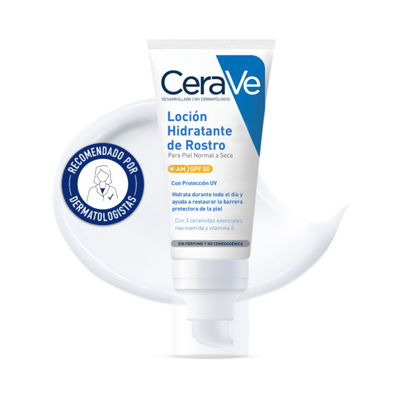 Cerave Loción Facial Hidratante SPF 50 - 52ml