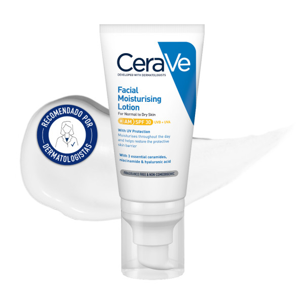 Cerave Loção Facial Hidratante SPF 30  - 52ml