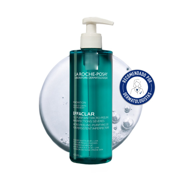 La Roche-Posay Effaclar Gel Purificante Microesfoliante - 400ml