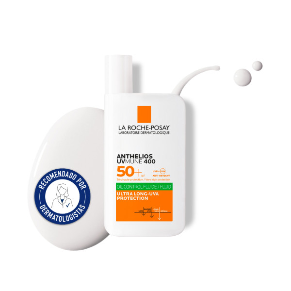 La Roche Posay Anthelios UVMune_ Piel Grasa_ Fluido AP SPF50+ - 50ml