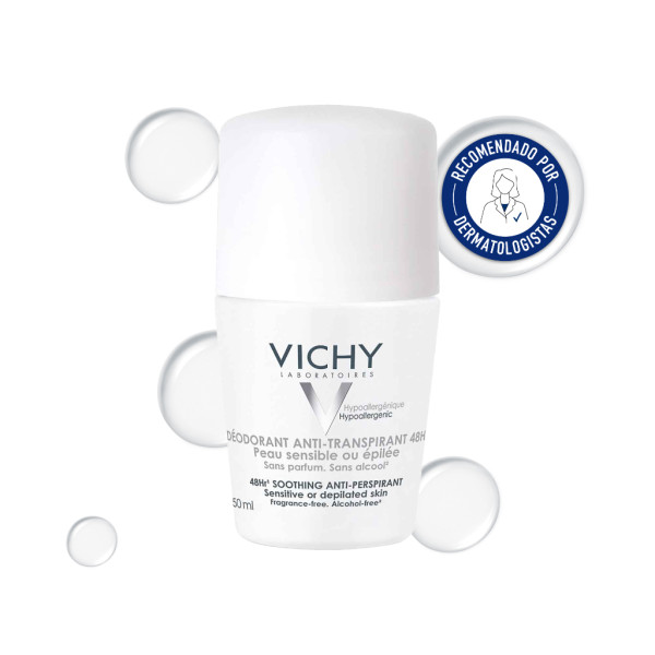 Vichy Deosodorizante Roll On Pele Sensivel - 50ml
