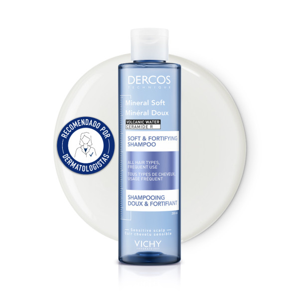 Dercos Tec Frequente Champô Mineral Suave - 400ml