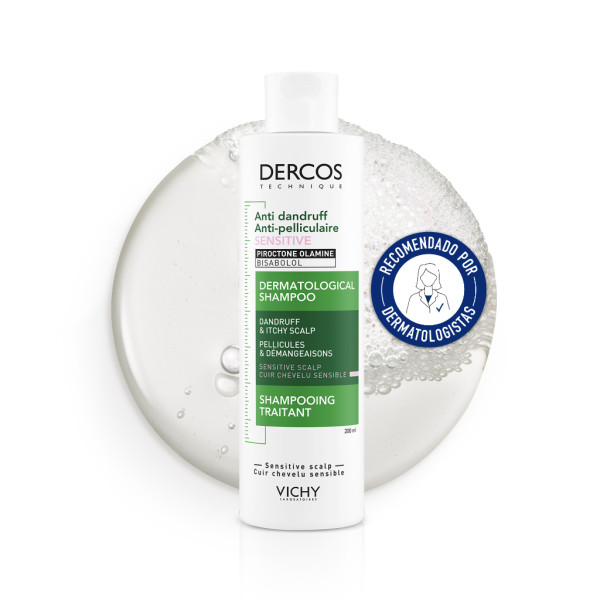 Dercos Champô Anti Caspa Sensitive - 200ml