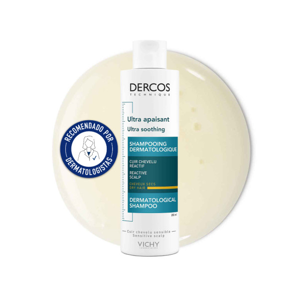 Dercos Ultra-Apaziguante Champô Cabelo Seco - 200ml