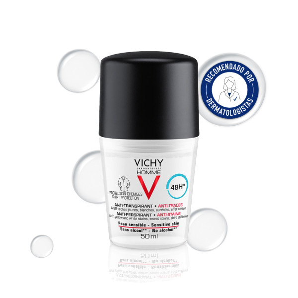 Vichy Homme Desodorizante Anti-Manchas - 50ml