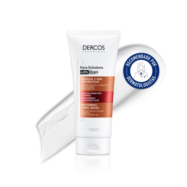 Dercos Kera Solution Máscara Reconstituinte 2Min - 200ml