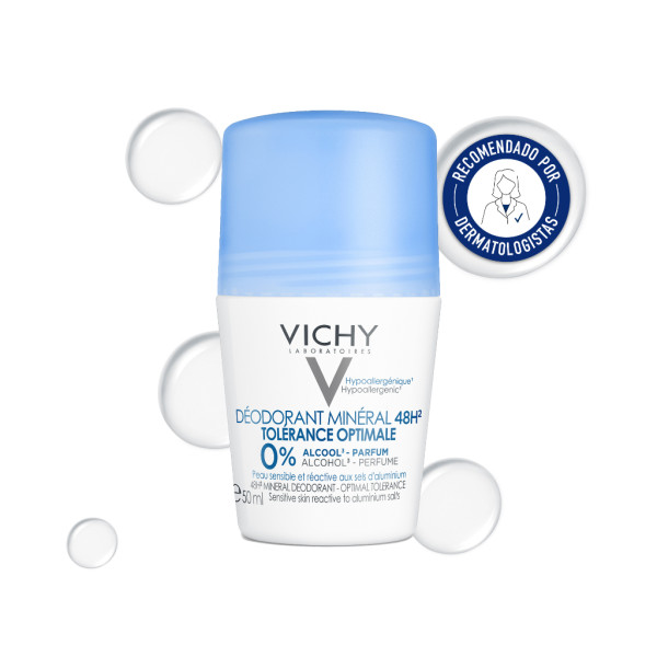 Vichy Deo Roll On Tolerância Otima 48H - 50ml