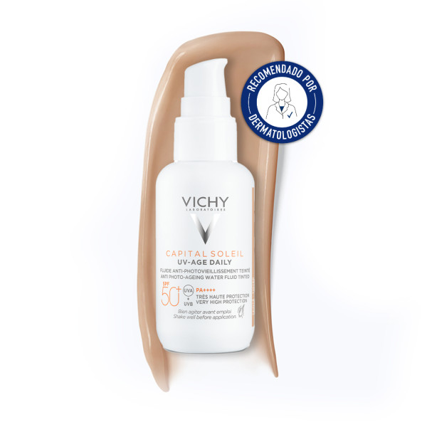 Vichy Capital Soleil UV-Age Daily c/ Cor SPF50+ - 40ml