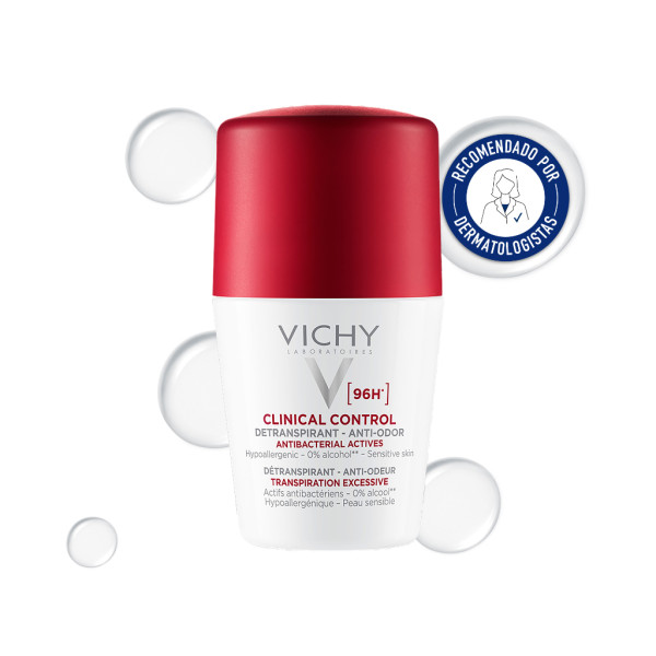 Vichy Deo Clinic Contínuo 96H Roll On Men - 50ml