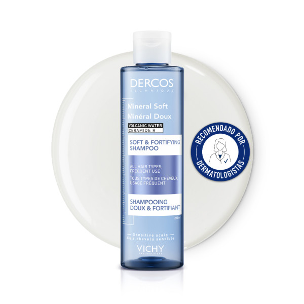 Dercos Mineral Champô Suave Uso Frequente - 200ml
