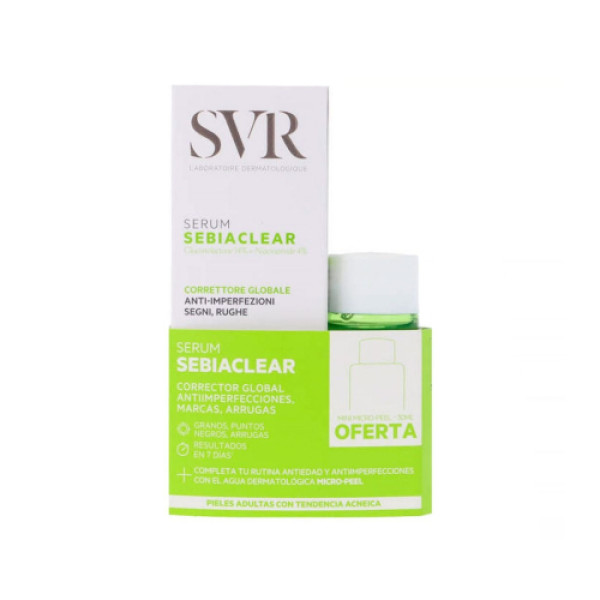 SVR Sebiaclear Serum - 30ml + Oferta Micro-Peel - 30ml