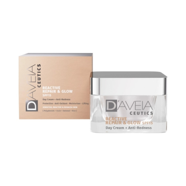 D' Aveia Ceutics Crema Reactiva Reparadora y Luminosa - 50ml